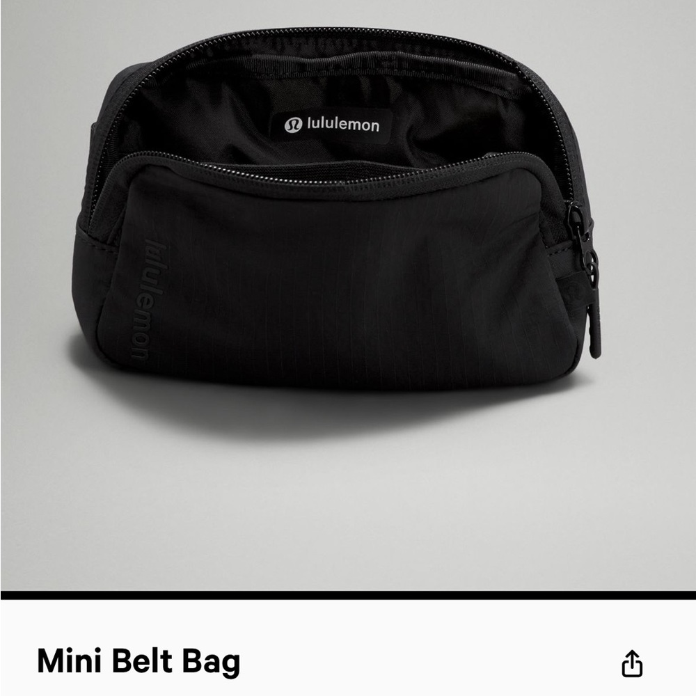 Lululemon mini belt bag (used)